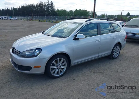 2012 Volkswagen Jetta Sportwagen 2.0L Tdi z USA, uszkodzony, nr VIN 3VWPL7AJ6CM687909